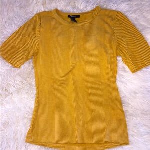 Forever 21 yellow shirt